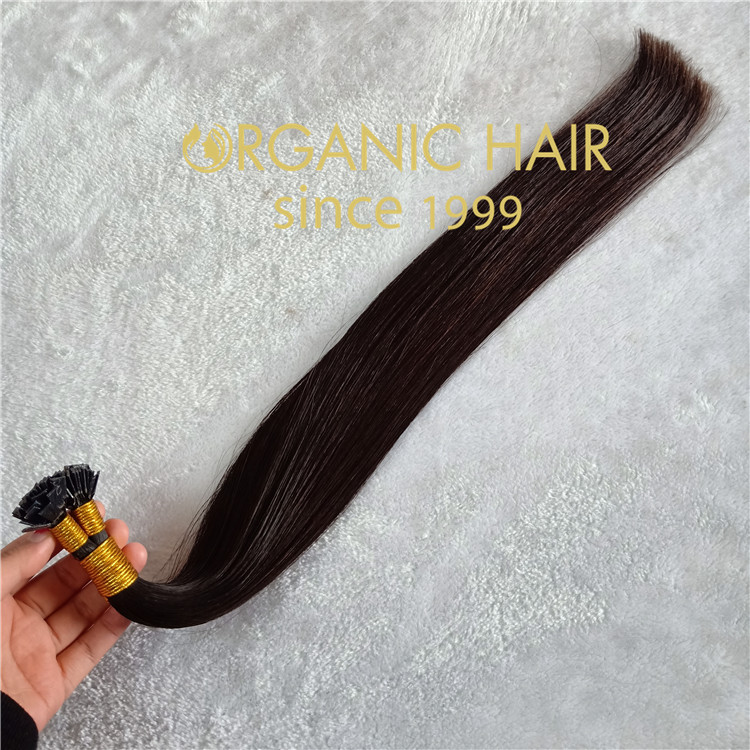 High quality Pre-bonded itip & flat tip hair extensions C40